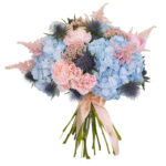 Blue and Pink Blossom