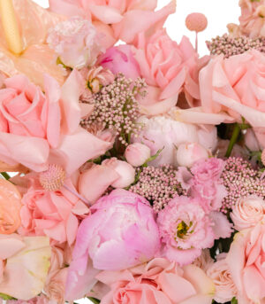 Buchet Roz de Flori - Pink Romance - imagine 3