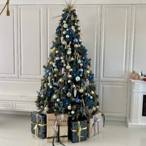 Brad de Crăciun Turcoaz - imagine 4