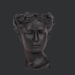 Vaza Neagra Venus Goddess