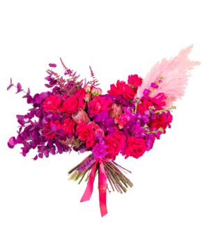 Buchet de Flori Roz - Fuchsia Fantasy